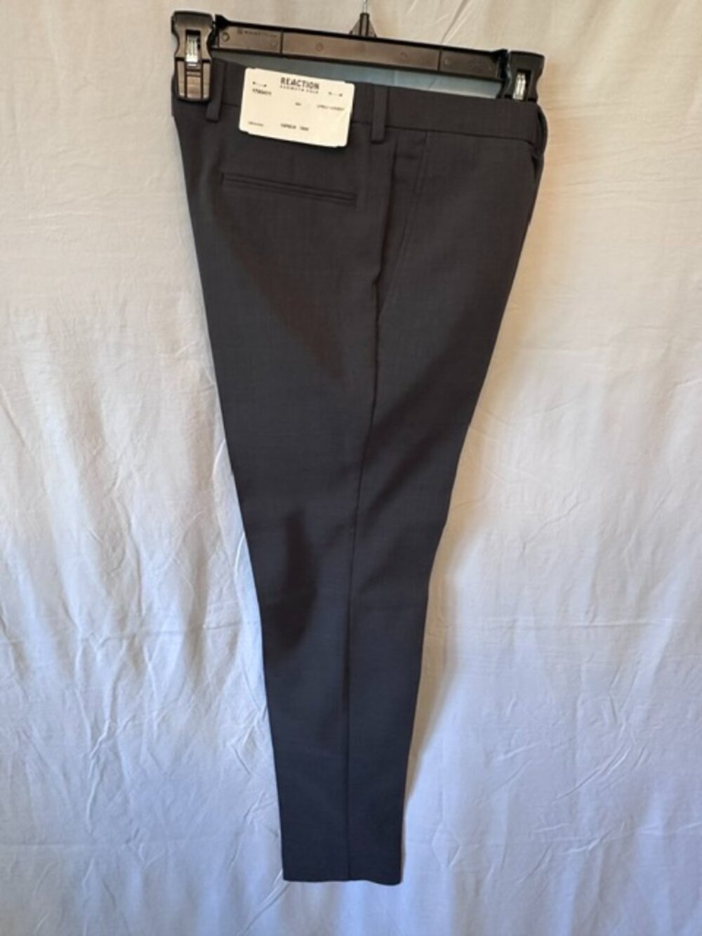 NWT Kenneth Cole Reaction Techni-Cole Dress Pants Boy’s 16R Charcoal